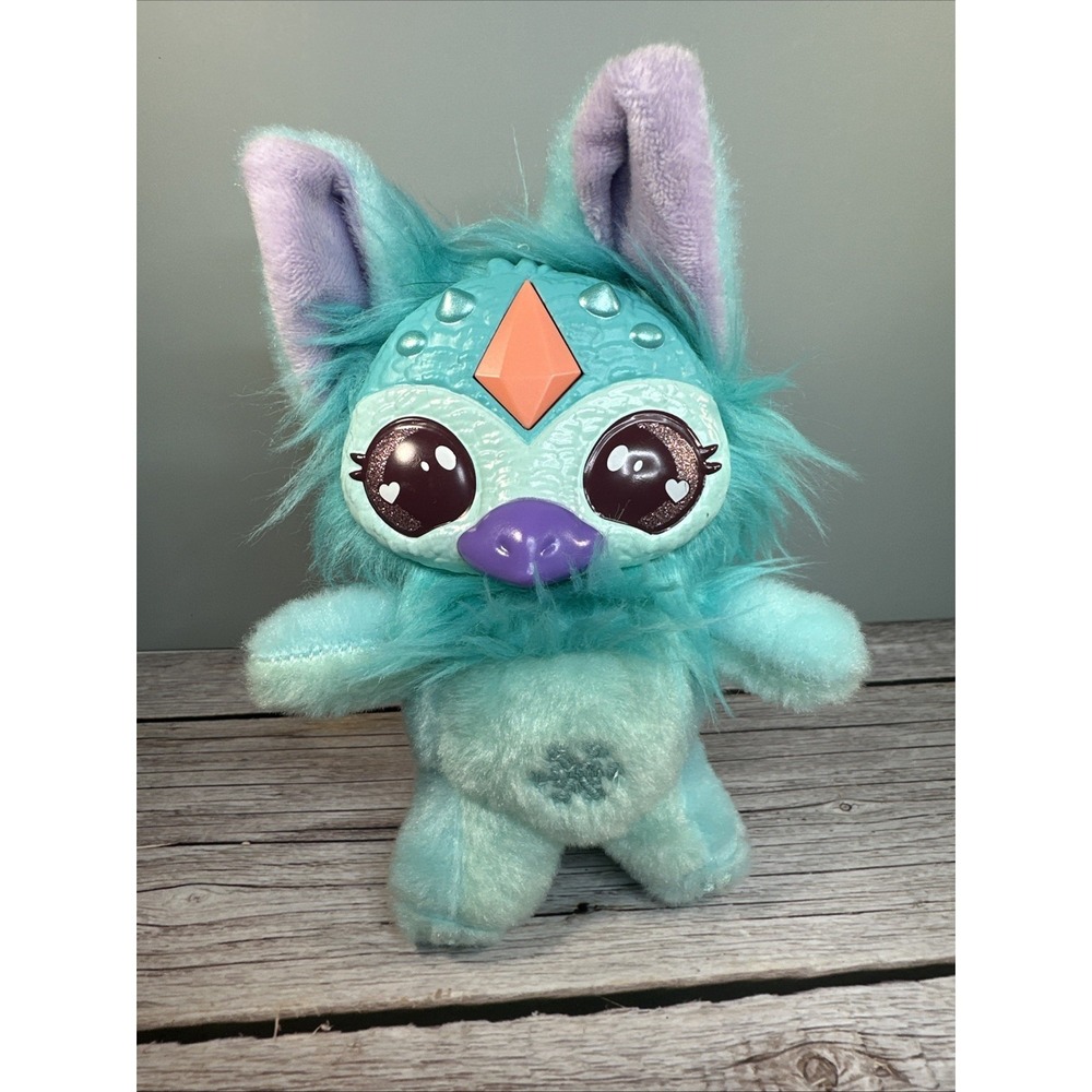 Magic Mixies Color Surprise Cauldron 7" Poseable Plush Pet Toy Blue Teal